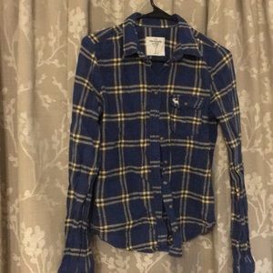 Abercrombie Plaid Flannel Shirt